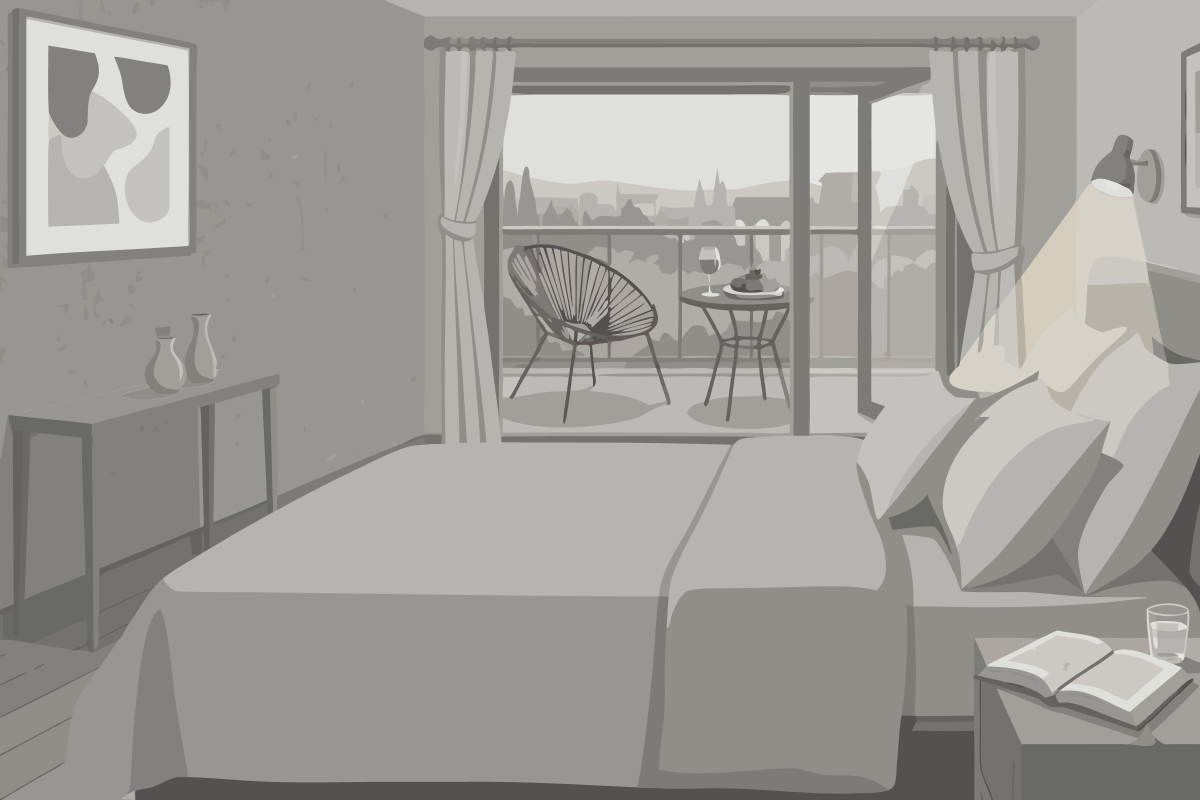 Chambre Quadruple - Vue sur Mer